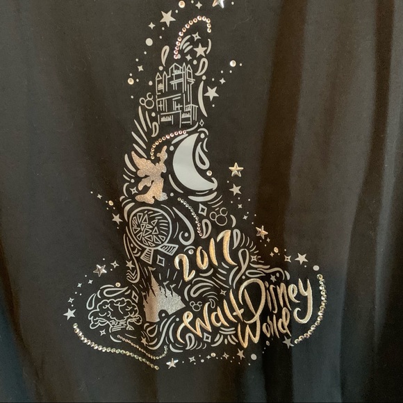 Walt Disney World sweatshirt sorcerer hat embroidered plus size - Picture 3 of 5